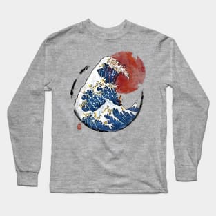 Sunrise in Kanagawa Long Sleeve T-Shirt